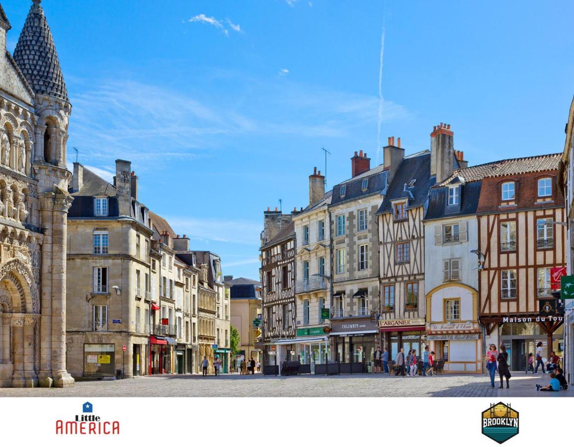 Little America - Appart Hotel 3Km Futuroscope ジョネ・クラン エクステリア 写真