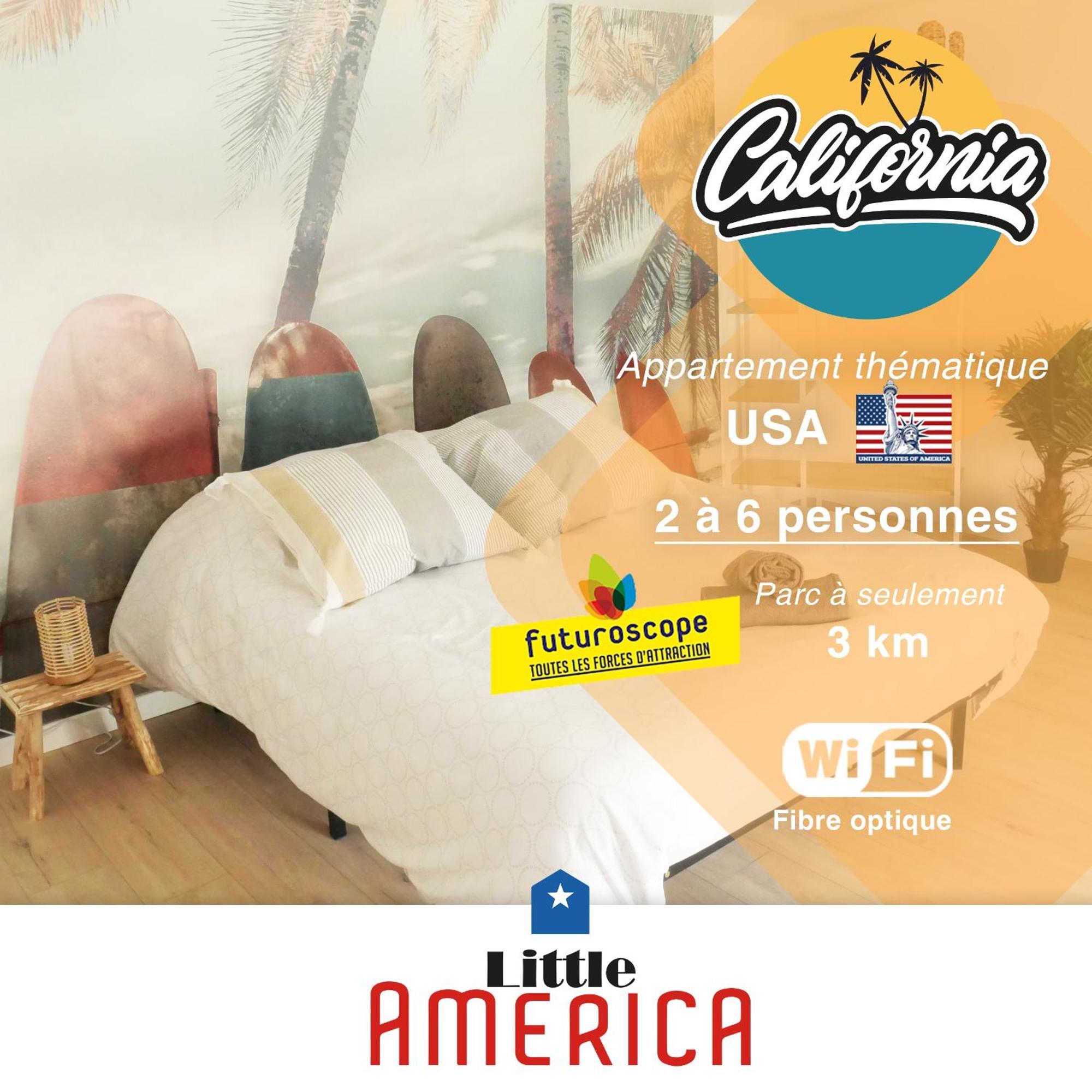 Little America - Appart Hotel 3Km Futuroscope ジョネ・クラン エクステリア 写真